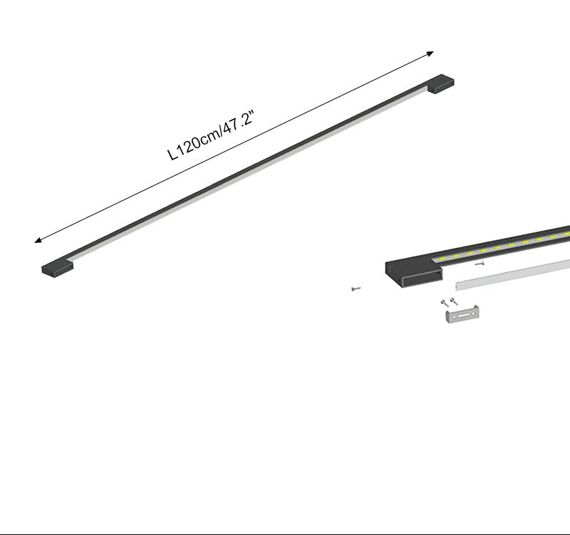 Elegant Linear Staircase Wall Light