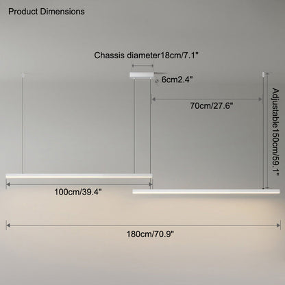 Linear Suspension - Luminous Purity