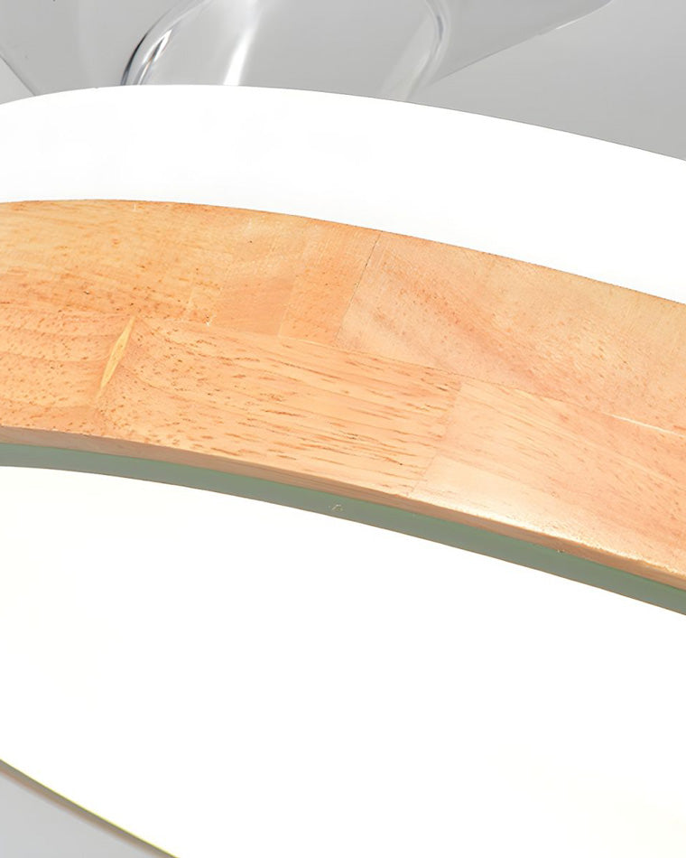 Scandinavian Ceiling Fan with Lighting
