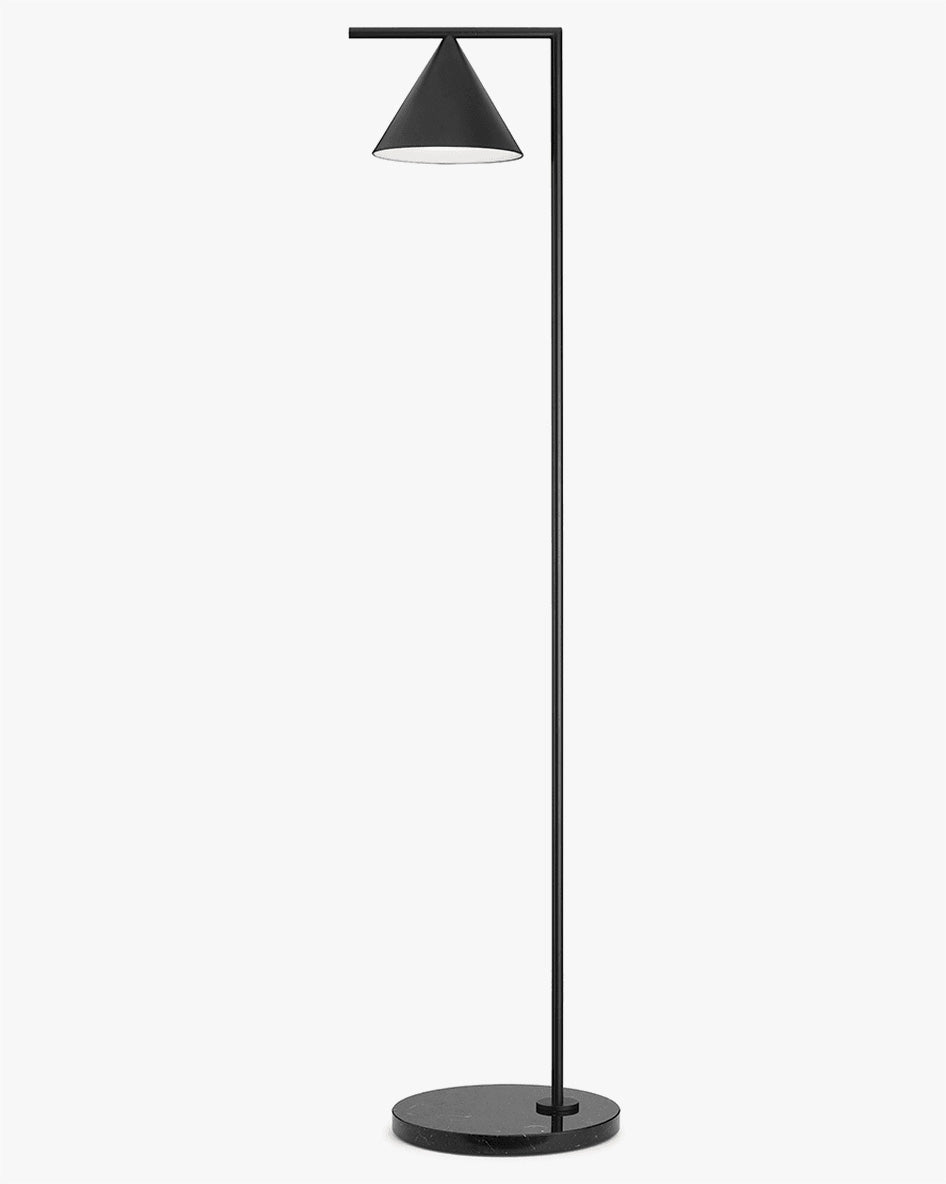 Lampadaire Réglable Abat-jour Conique