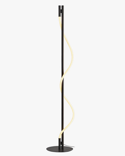 Slim Cylindrical LED Floor Lamp