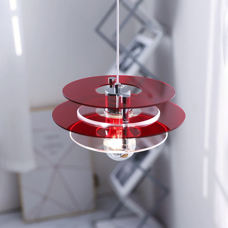 Suspension Soucoupe Volante - Space Age