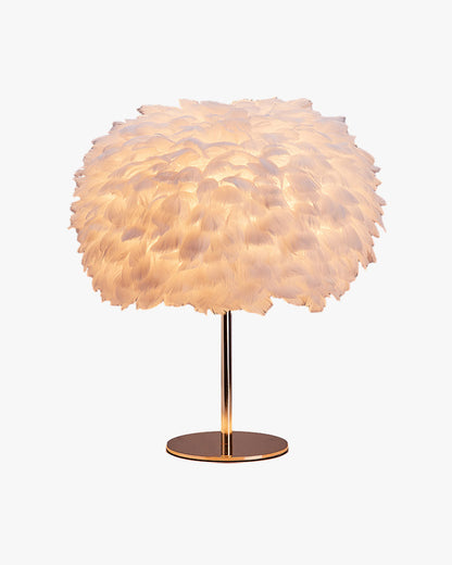 Table Lamp - Globe Feather
