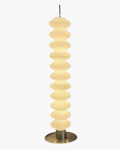 Glass Ball Column Floor Lamp