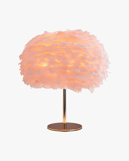 Table Lamp - Globe Feather