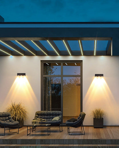 Applique Murale Extérieure Downlight Noire – Éclairage Minimaliste et Élégance Moderne