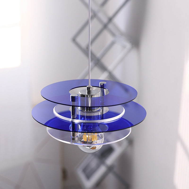Suspension Soucoupe Volante - Space Age