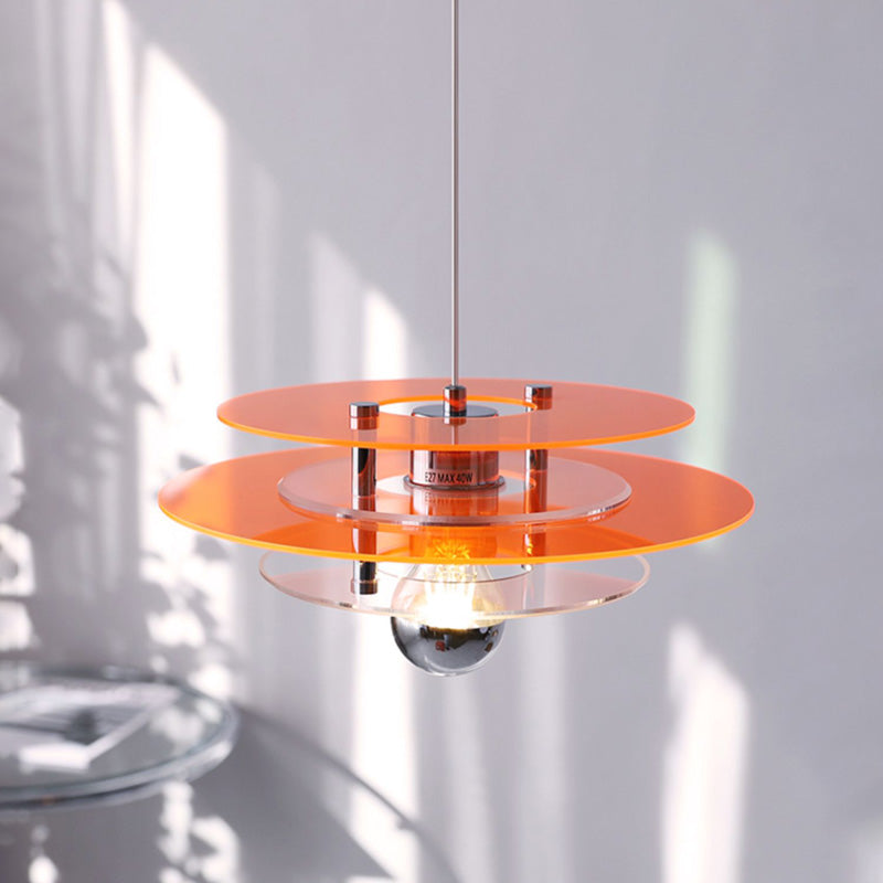 Suspension Soucoupe Volante - Space Age