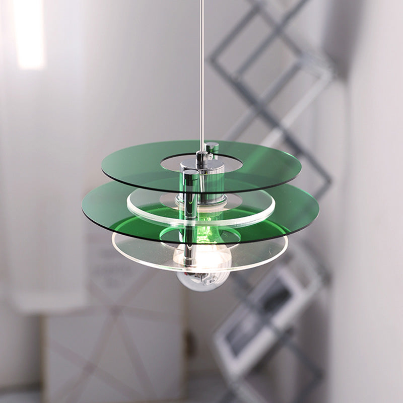 Suspension Soucoupe Volante - Space Age