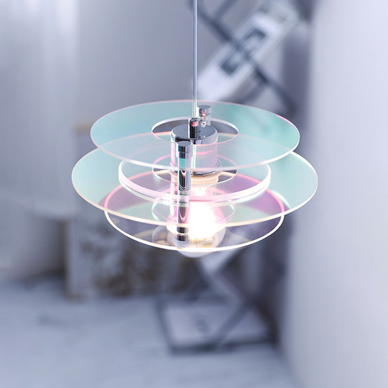 Suspension Soucoupe Volante - Space Age