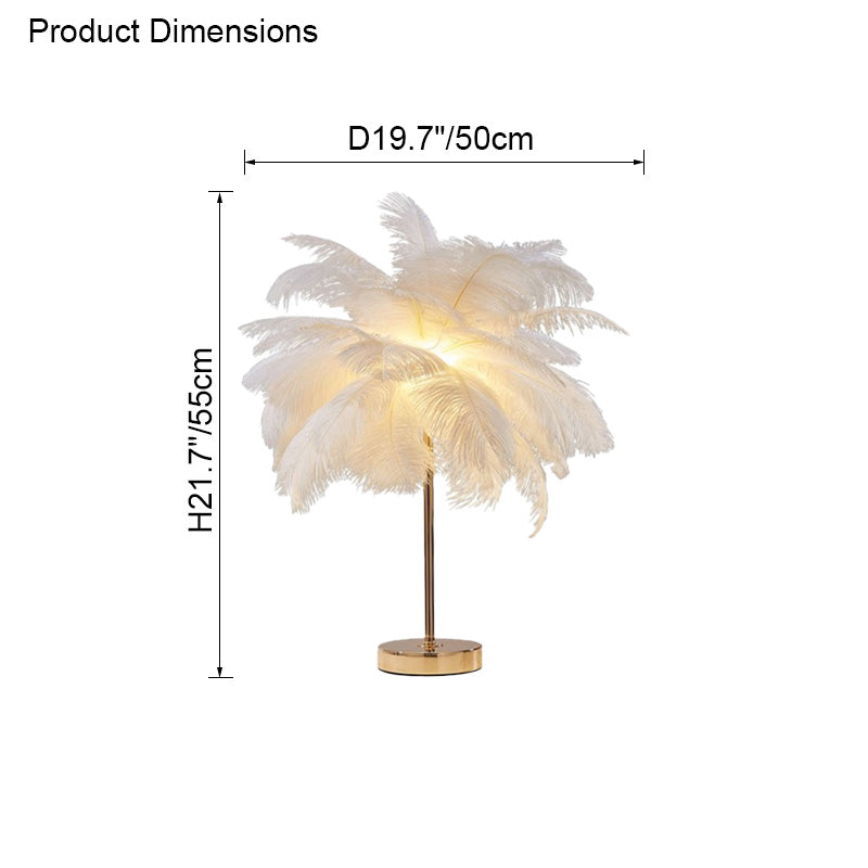 Table Lamp - Tree Feather