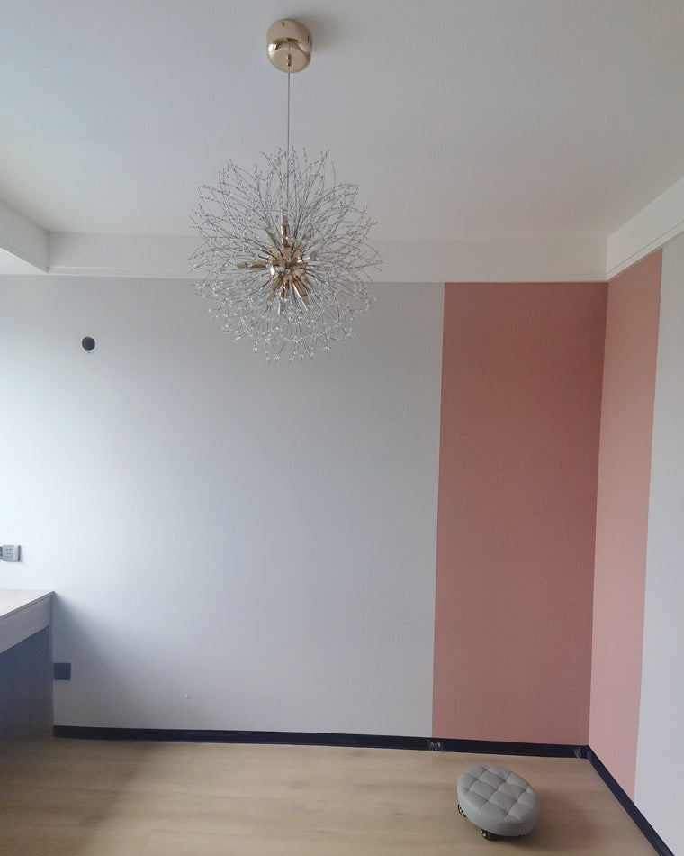 Crystal Chandelier - Dandelion Sparkle