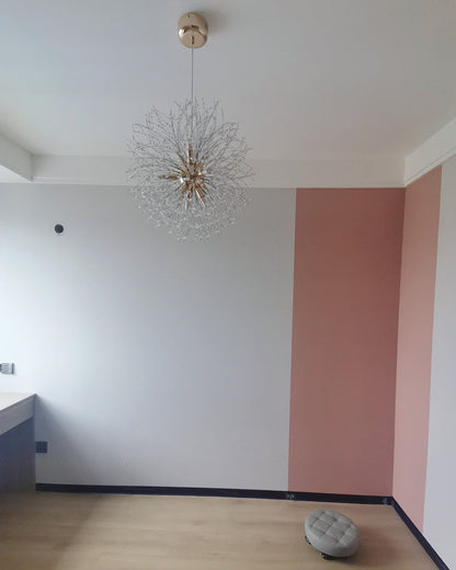 Crystal Chandelier - Dandelion Sparkle