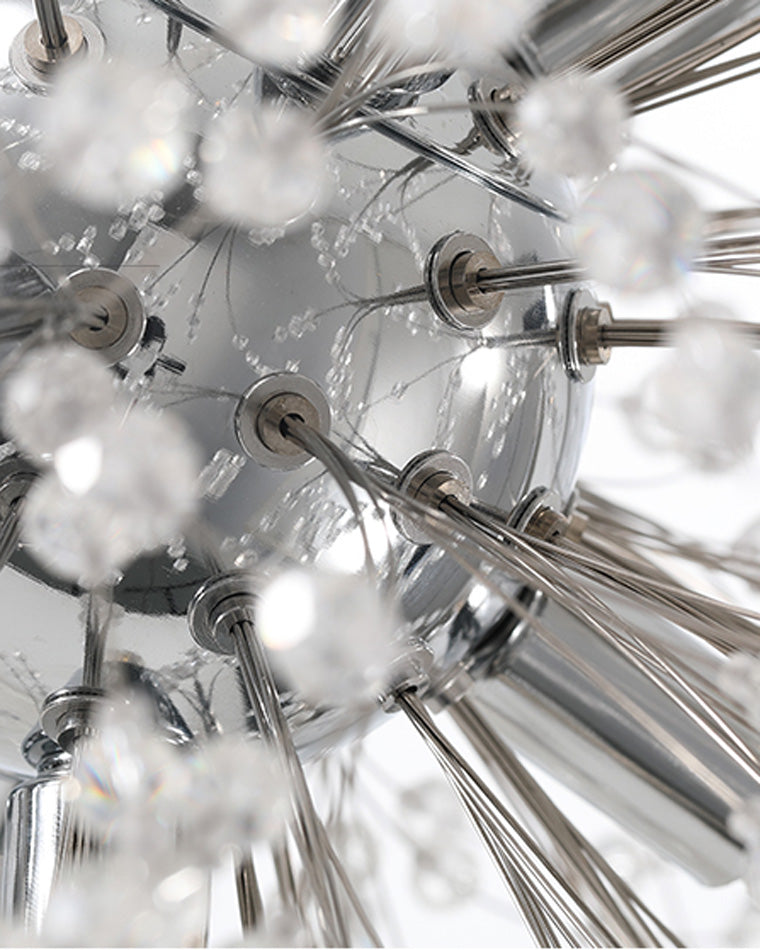 Crystal Chandelier - Dandelion Sparkle