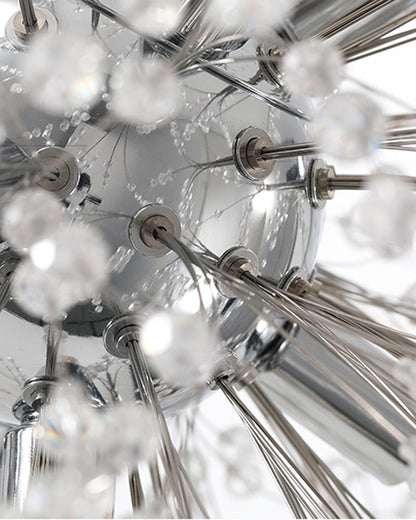 Crystal Chandelier - Dandelion Sparkle