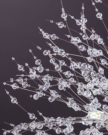 Crystal Chandelier - Dandelion Sparkle