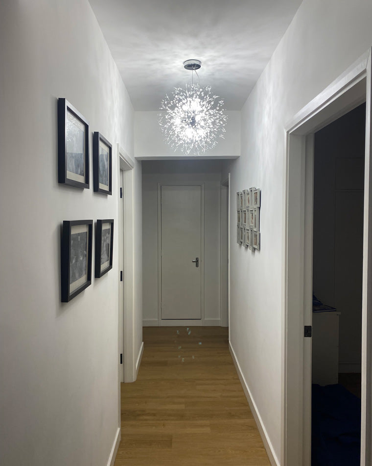 Crystal Chandelier - Dandelion Sparkle