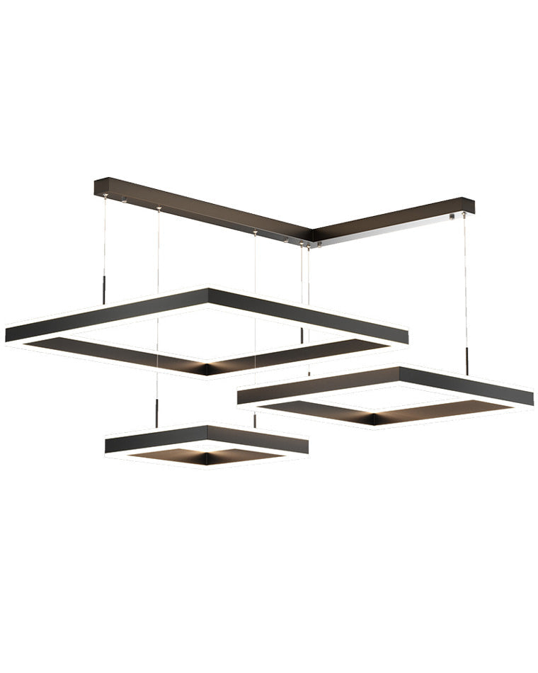 Square Cascade Chandelier