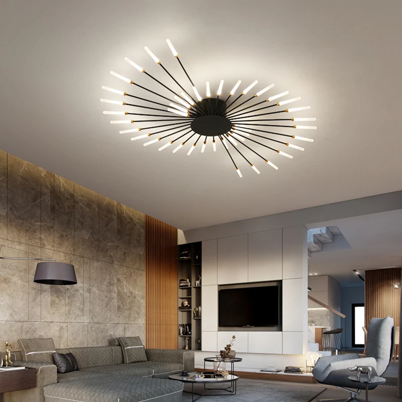 Recessed Ceiling Light with Glowing Star Effect