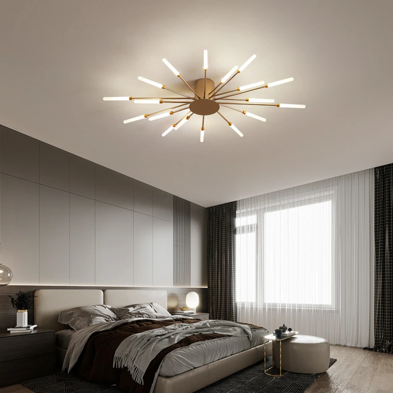 Recessed Ceiling Light with Glowing Star Effect