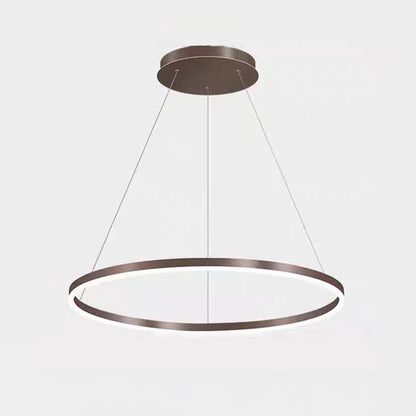 Minimalist Circular Chandelier