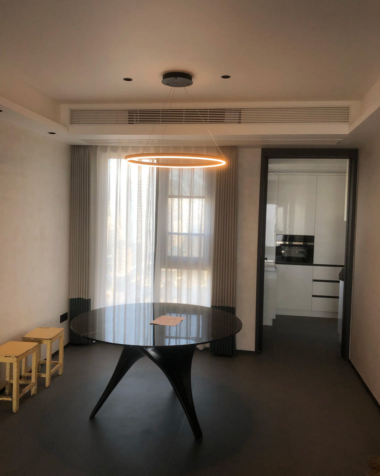 Minimalist Circular Chandelier