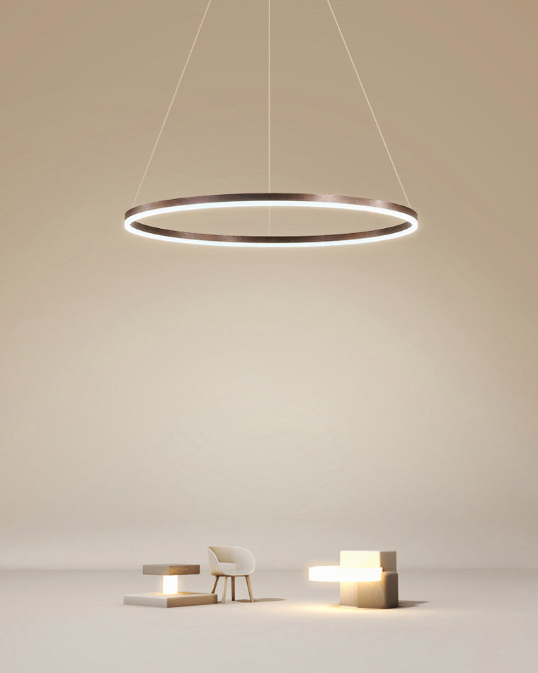 Minimalist Circular Chandelier