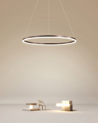 Minimalist Circular Chandelier