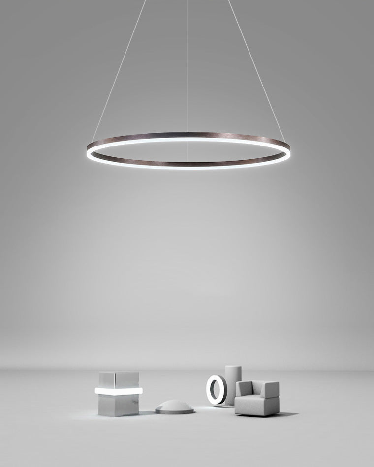 Minimalist Circular Chandelier