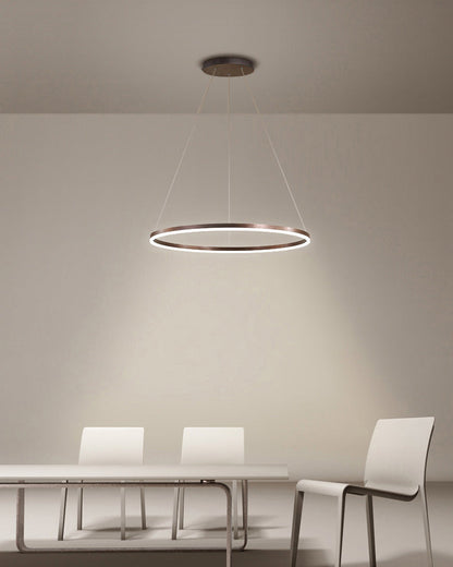 Minimalist Circular Chandelier