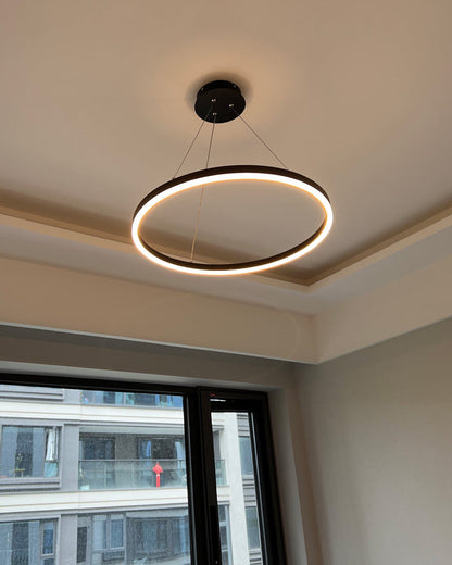 Minimalist Circular Chandelier