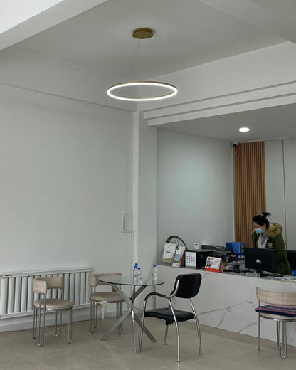 Minimalist Circular Chandelier