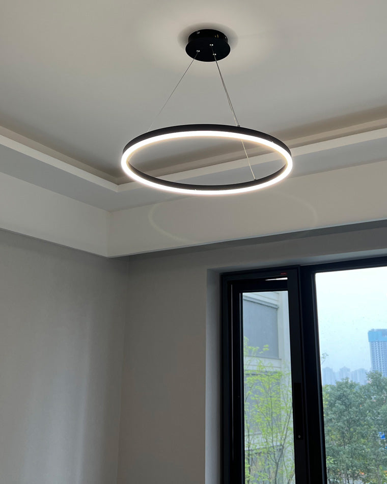 Minimalist Circular Chandelier