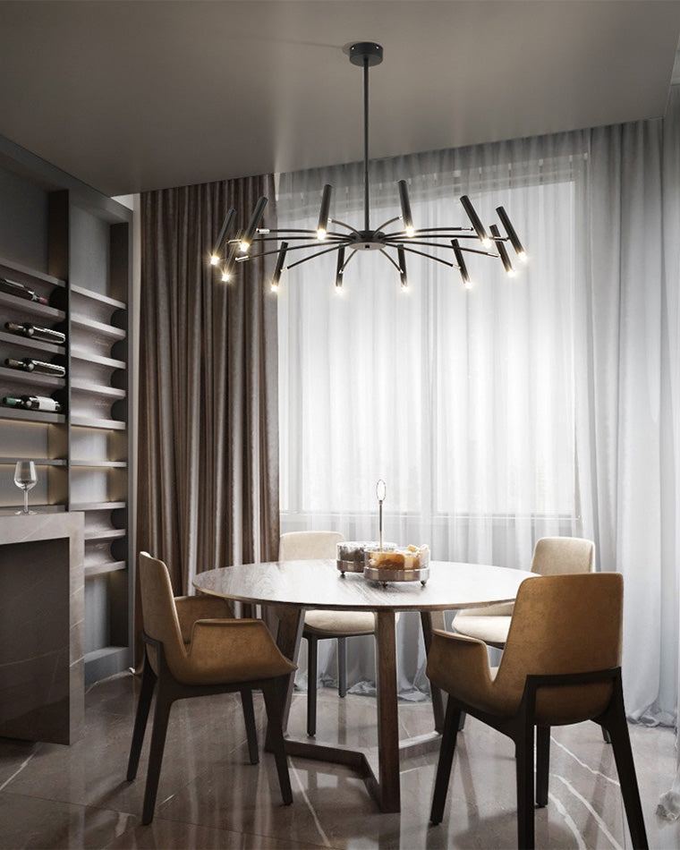 Adjustable Candelabra Chandelier