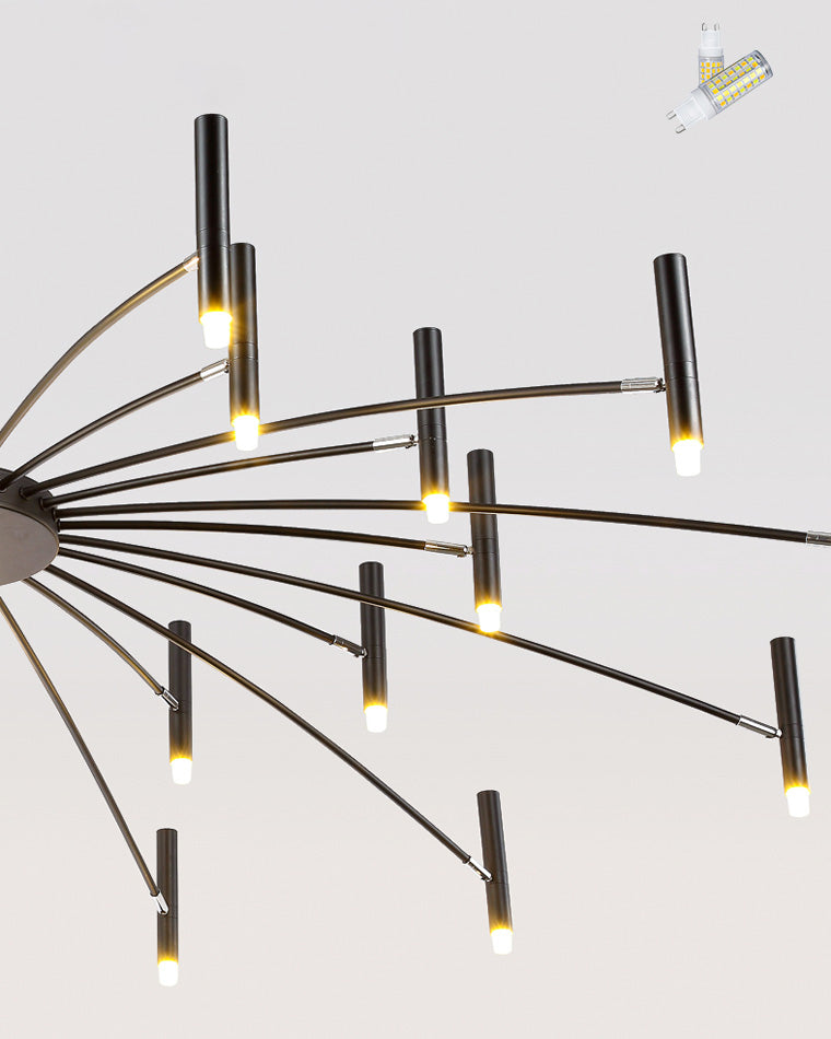 Adjustable Candelabra Chandelier