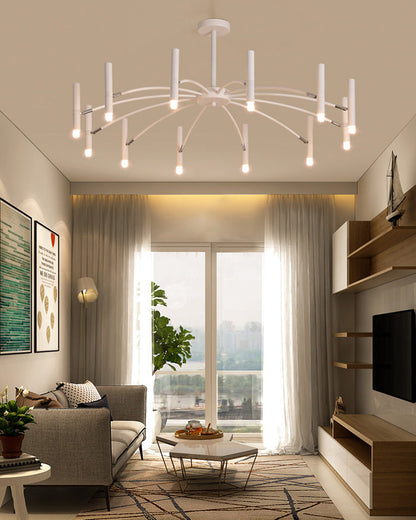 Adjustable Candelabra Chandelier