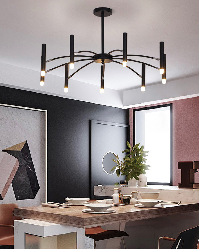 Adjustable Candelabra Chandelier