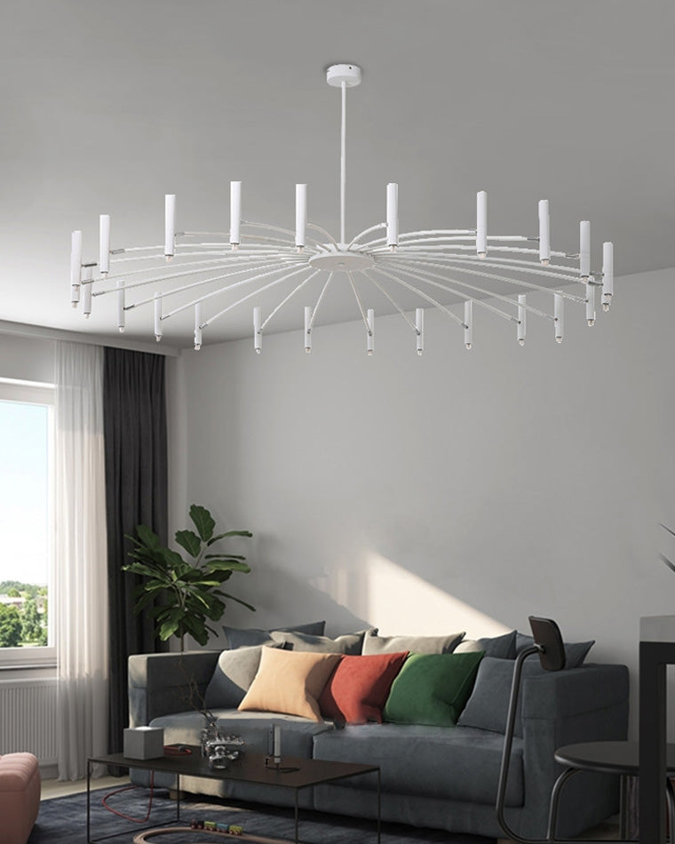Adjustable Candelabra Chandelier