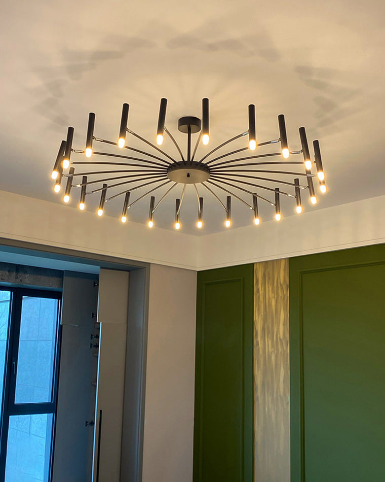 Adjustable Candelabra Chandelier