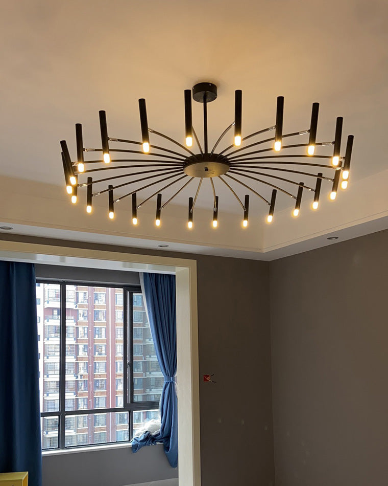Adjustable Candelabra Chandelier