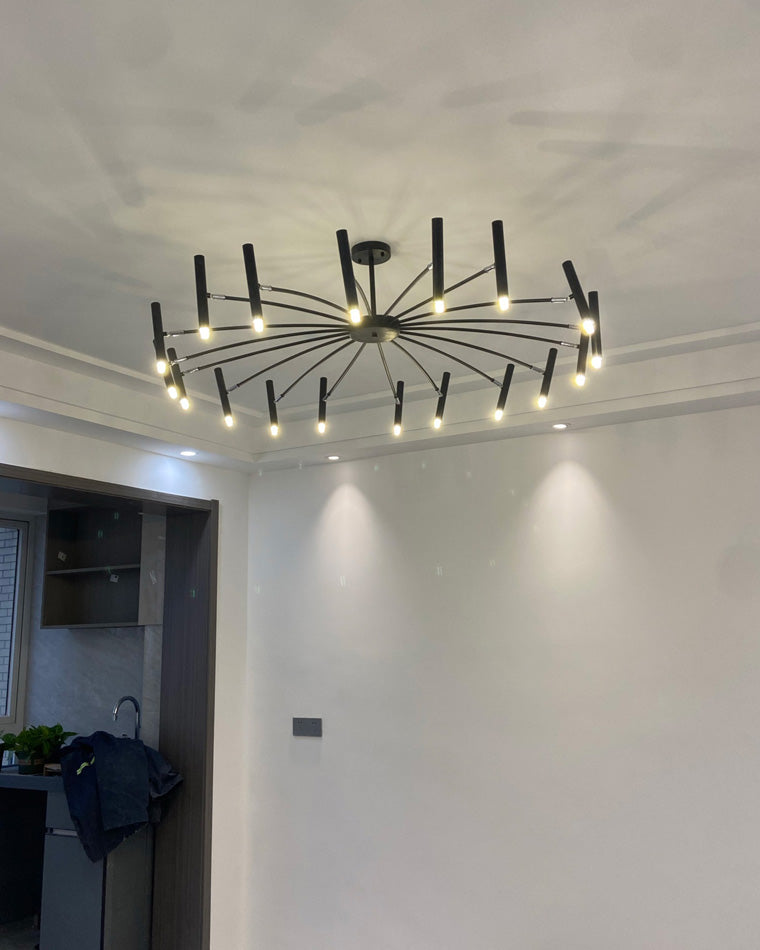 Adjustable Candelabra Chandelier