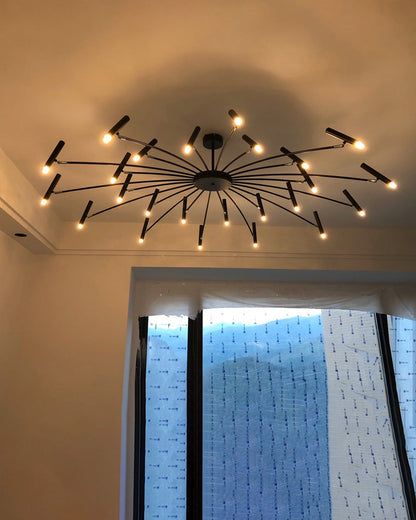 Adjustable Candelabra Chandelier