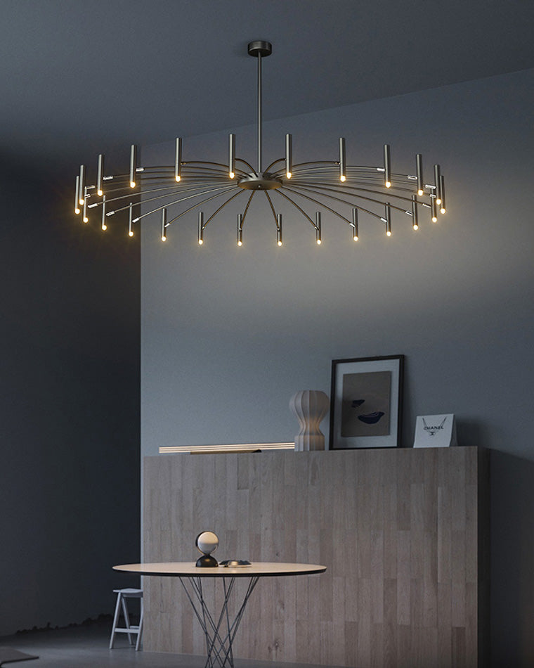 Adjustable Candelabra Chandelier