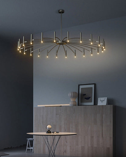 Adjustable Candelabra Chandelier