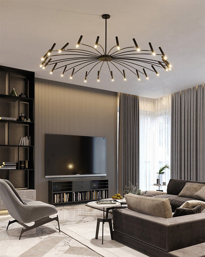 Adjustable Candelabra Chandelier