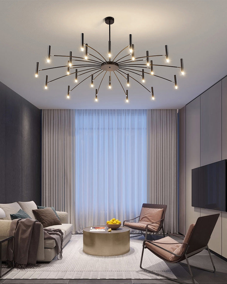 Adjustable Candelabra Chandelier