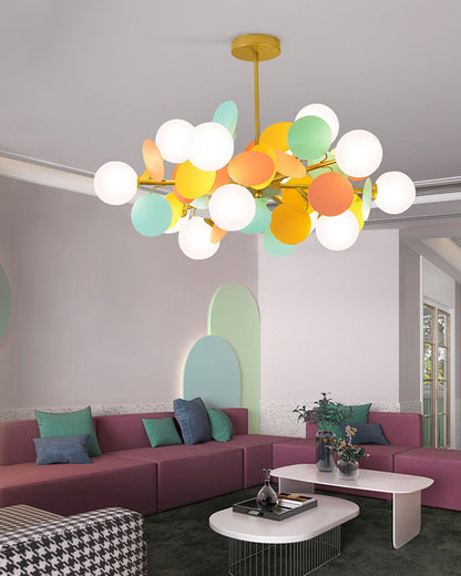 Branched Bubble Chandelier - Brilliant Art
