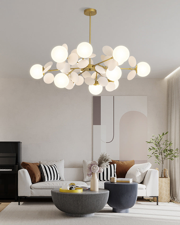 Branched Bubble Chandelier - Brilliant Art