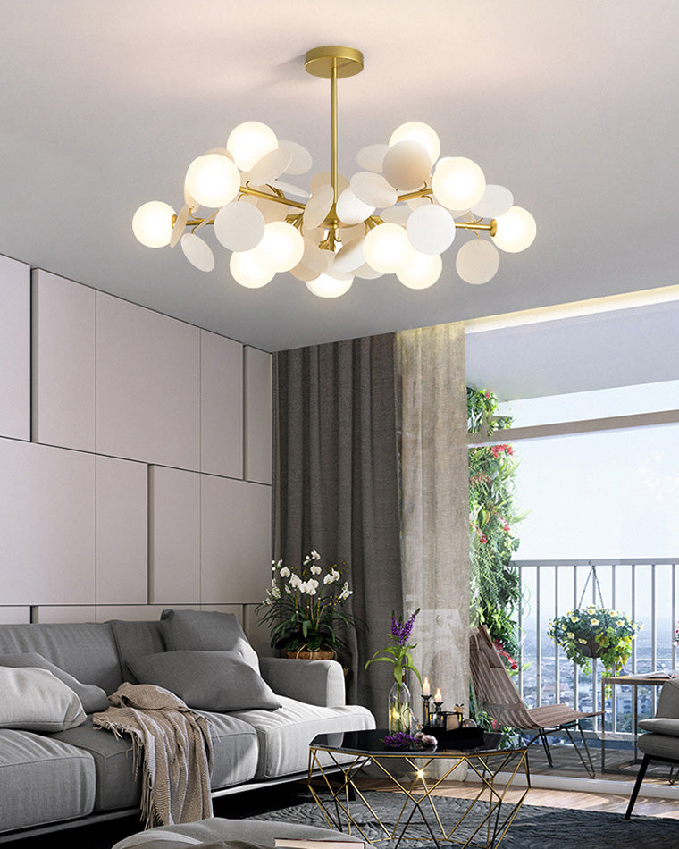 Branched Bubble Chandelier - Brilliant Art
