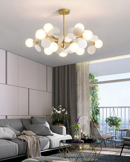 Branched Bubble Chandelier - Brilliant Art